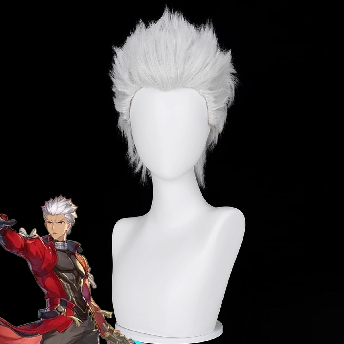 Honkai: Star Rail Archer White Cosplay Wig Wig - Tophatter Daily Deals