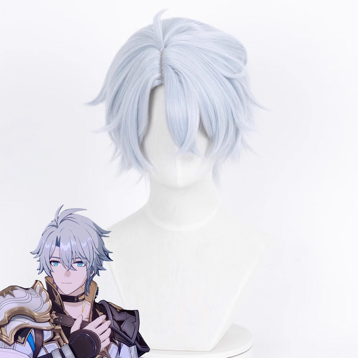 Honkai: Star Rail The Chrysos Heirs Phainon White Cosplay Wig Wig - Tophatter Daily Deals
