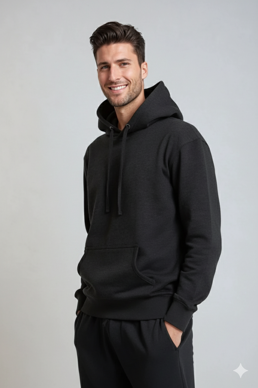 Midweight Hoodie Pullover Men's Tops - Tophatter Daily Deals