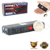 Mini Keychain Stun Gun LED Flashlight HORNET 6 Million Volt Black Rechargeable - TOPHATTER'S ARMORY DEALS Collectible Weapons - Tophatter Daily Deals