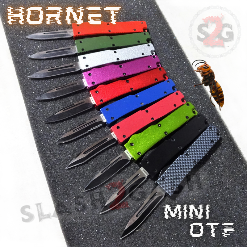 Hornet Mini OTF Knife Small Automatic Keychain Switchblade - Asst. colors Knife-OTF - Tophatter Daily Deals