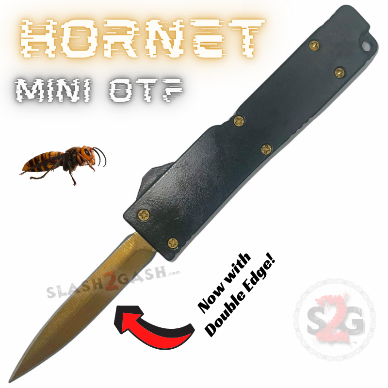 Hornet Mini OTF Knife Small Automatic Keychain Switchblade - Asst. colors Knife-OTF - Tophatter Daily Deals