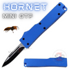 California Legal Mini OTF Dual Action Automatic Knife - Blue Hornet Knife-OTF - Tophatter Daily Deals