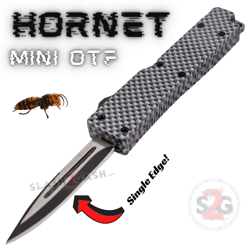 Hornet Mini OTF Knife Small Automatic Keychain Switchblade - Asst. colors Knife-OTF - Tophatter Daily Deals