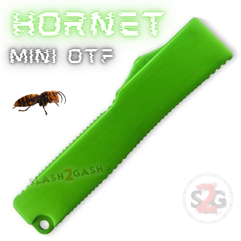 California Legal Mini OTF Dual Action Automatic Knife - Green Hornet Knife-OTF - Tophatter Daily Deals
