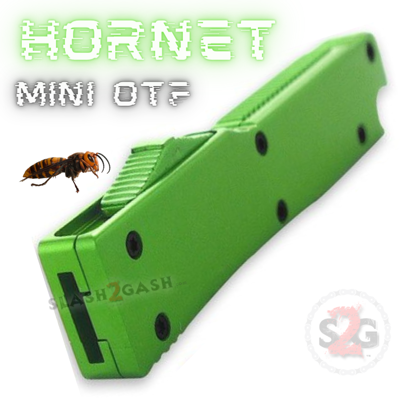 California Legal Mini OTF Dual Action Automatic Knife - Green Hornet Knife-OTF - Tophatter Daily Deals