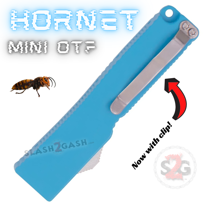 Hornet Mini OTF Knife Small Automatic Keychain Switchblade - Asst. colors Knife-OTF - Tophatter Daily Deals