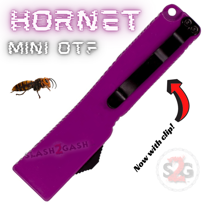 Hornet Mini OTF Knife Small Automatic Keychain Switchblade - Asst. colors Knife-OTF - Tophatter Daily Deals