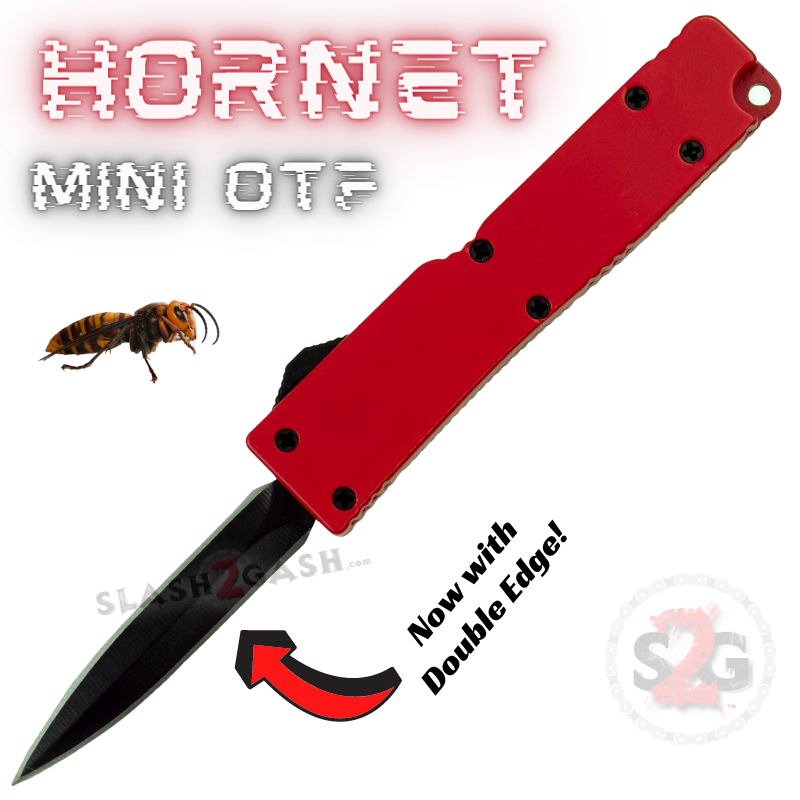 Hornet Mini OTF Knife Small Automatic Keychain Switchblade - Asst. colors Knife-OTF - Tophatter Daily Deals