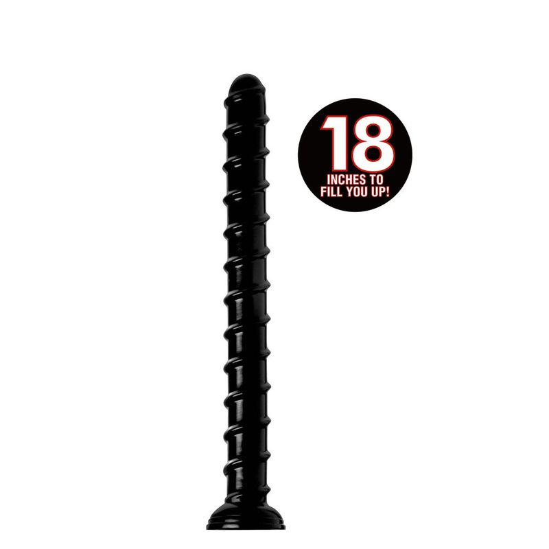 Hosed 18 Inch Swirl Thick Anal Snake > Dildos > Oversized Toys - Tophatter Daily Deals