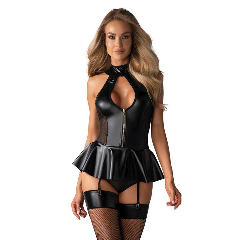 Hot Corset and Panties Set in Black > Clothes > Bodies and Playsuits - Tophatter Daily Deals