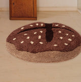 Loaf of Bread Rug Hotcross Bun 70CM × 60CM Rugs - Tophatter Daily Deals