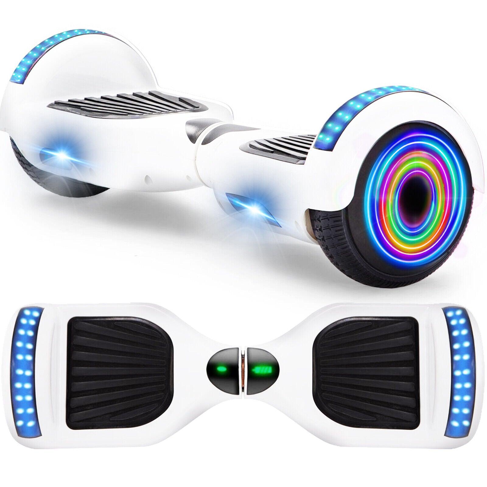 Electric Self Balancing Scooter - 500W Hoverboard For Kids Bluetooth LED Segway Sports & Outdoor - Tophatter Daily Deals