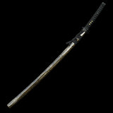 Japanese Traditional Katana Mitsudomoe Kamon Carbon Steel Blade - Tophatter Daily Deals