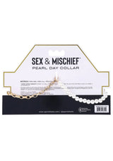 Sex and Mischief Pearl Day Collar > Bondage Gear > Collars & Leashes - Tophatter Daily Deals