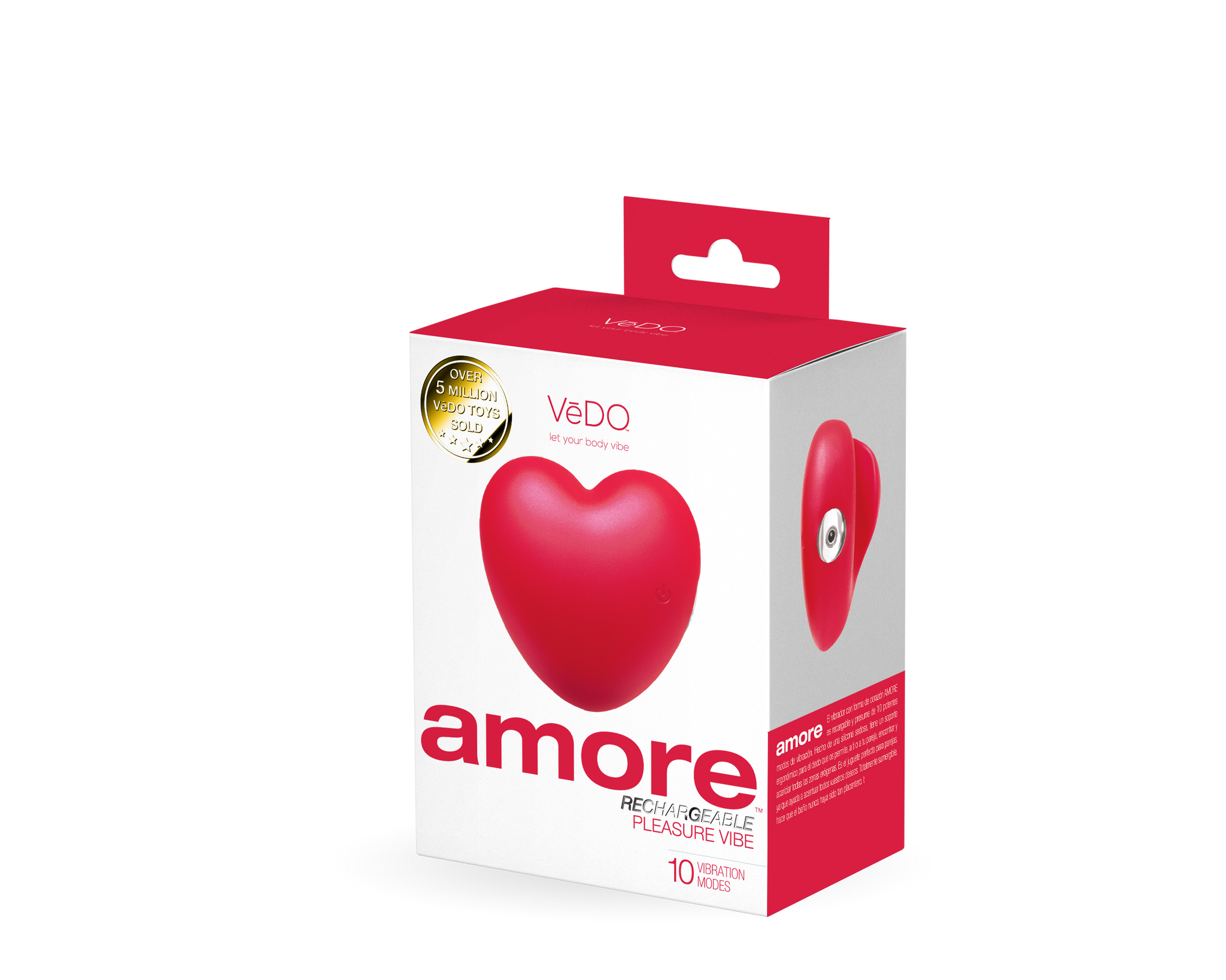 Amore Purple Vibrator with 10 Vibration Modes > Vibrators > Unconventional - Tophatter Daily Deals