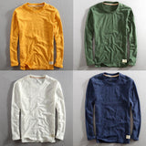 Lightweight Men's Pullover - Crew Neck, Slub Cotton, Casual - Tophatter Daily Deals
