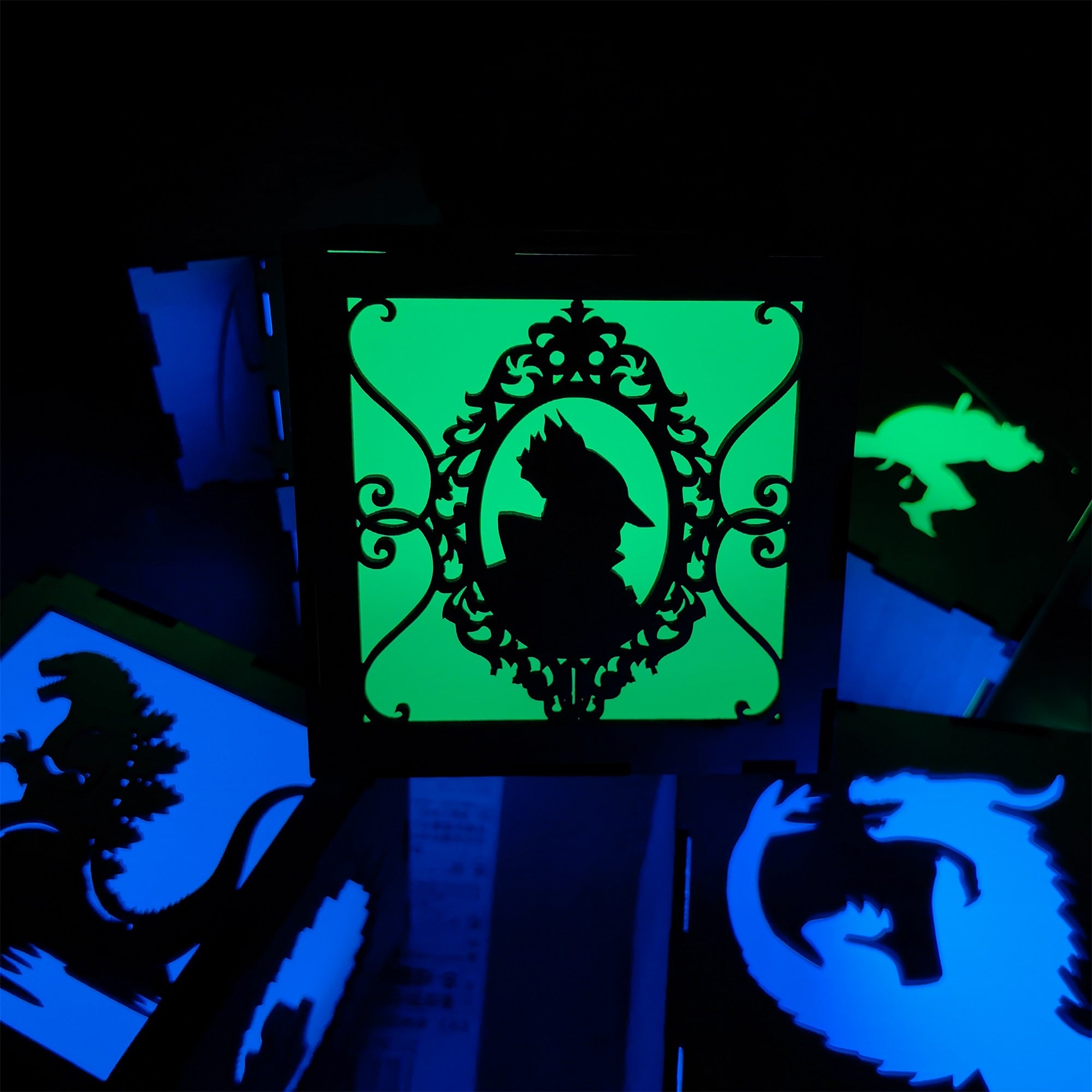 Hunter And Doll Cameos Night Light Room Decor - Tophatter Daily Deals