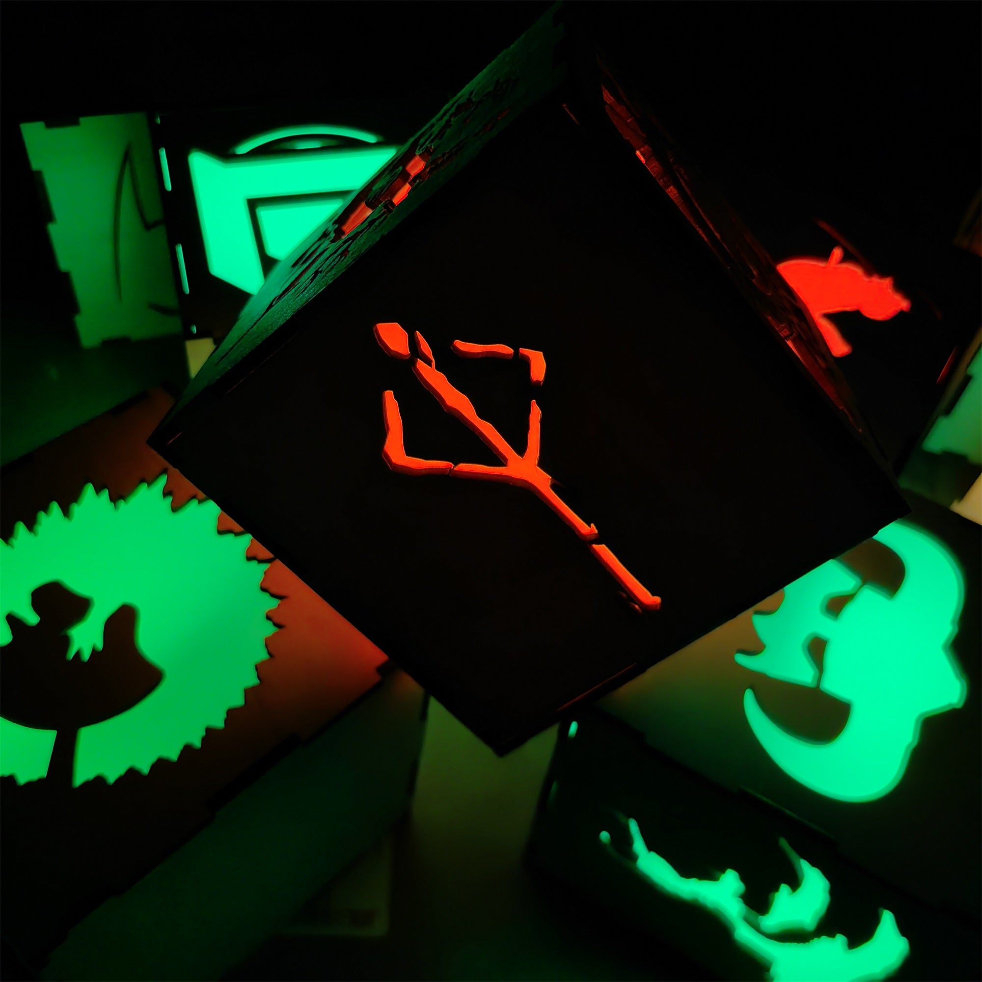 Hunter And Doll Cameos Night Light Room Decor - Tophatter Daily Deals