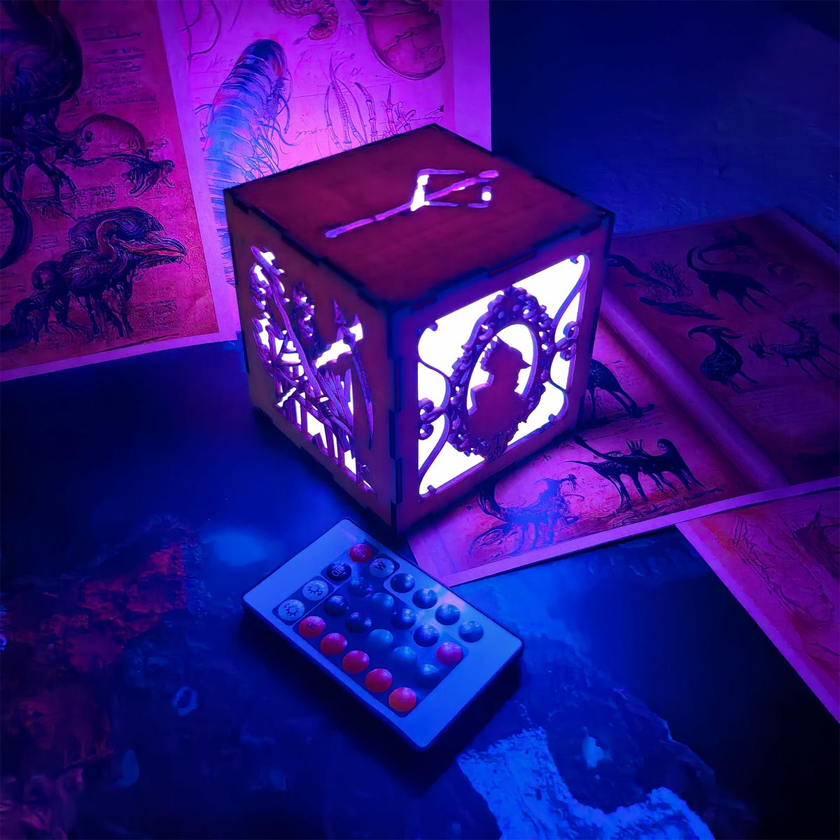 Hunter And Doll Cameos Night Light Room Decor - Tophatter Daily Deals