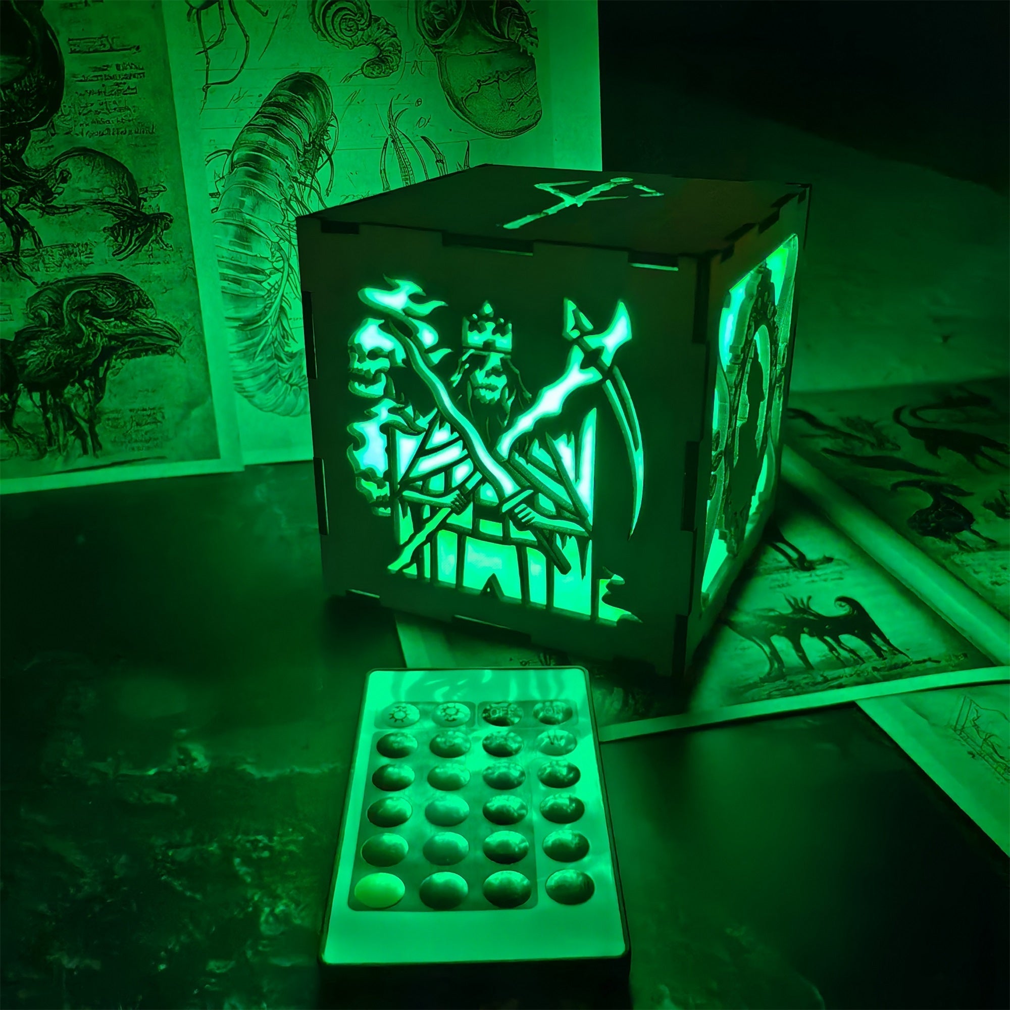 Hunter And Doll Cameos Night Light Room Decor - Tophatter Daily Deals