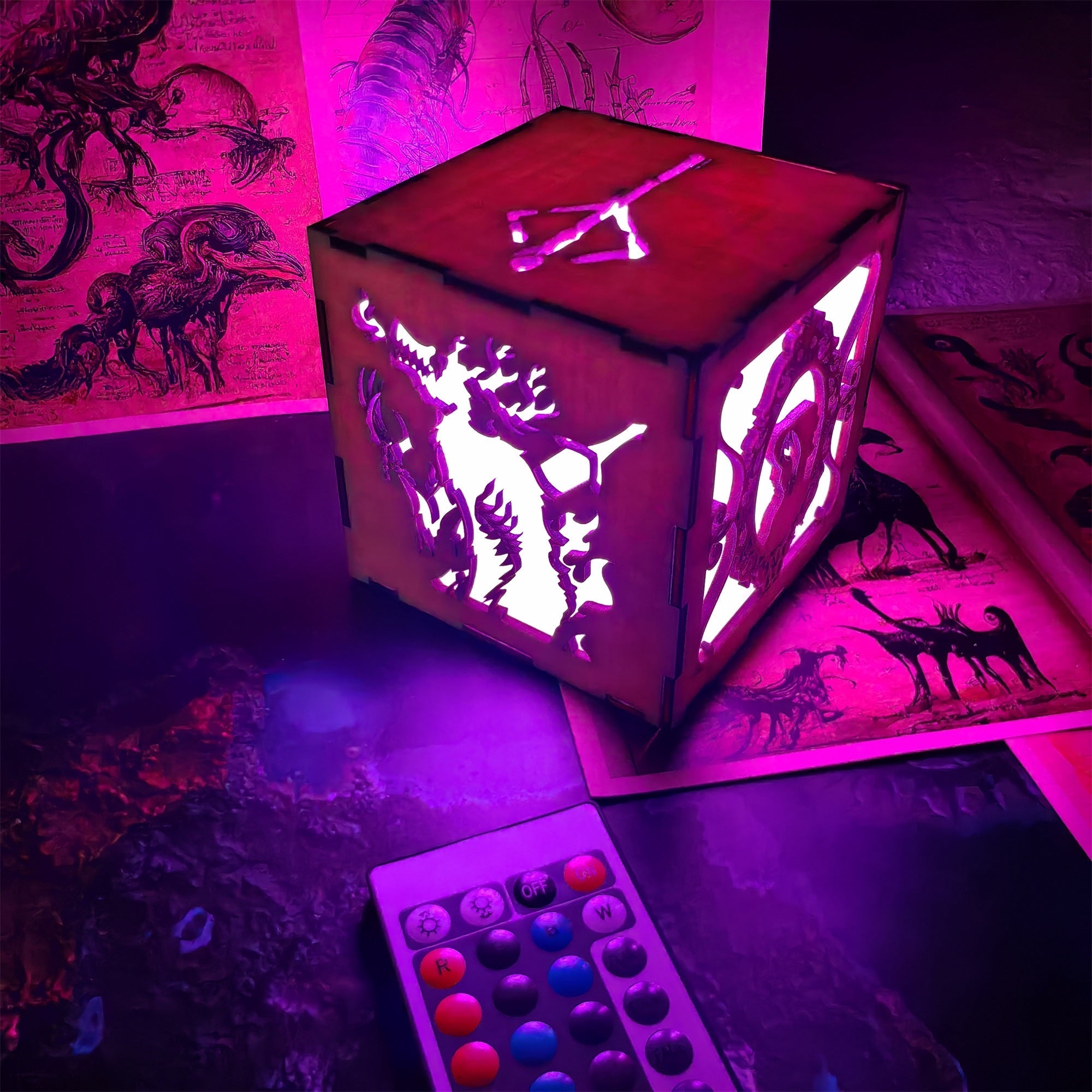 Hunter And Doll Cameos Night Light Room Decor - Tophatter Daily Deals