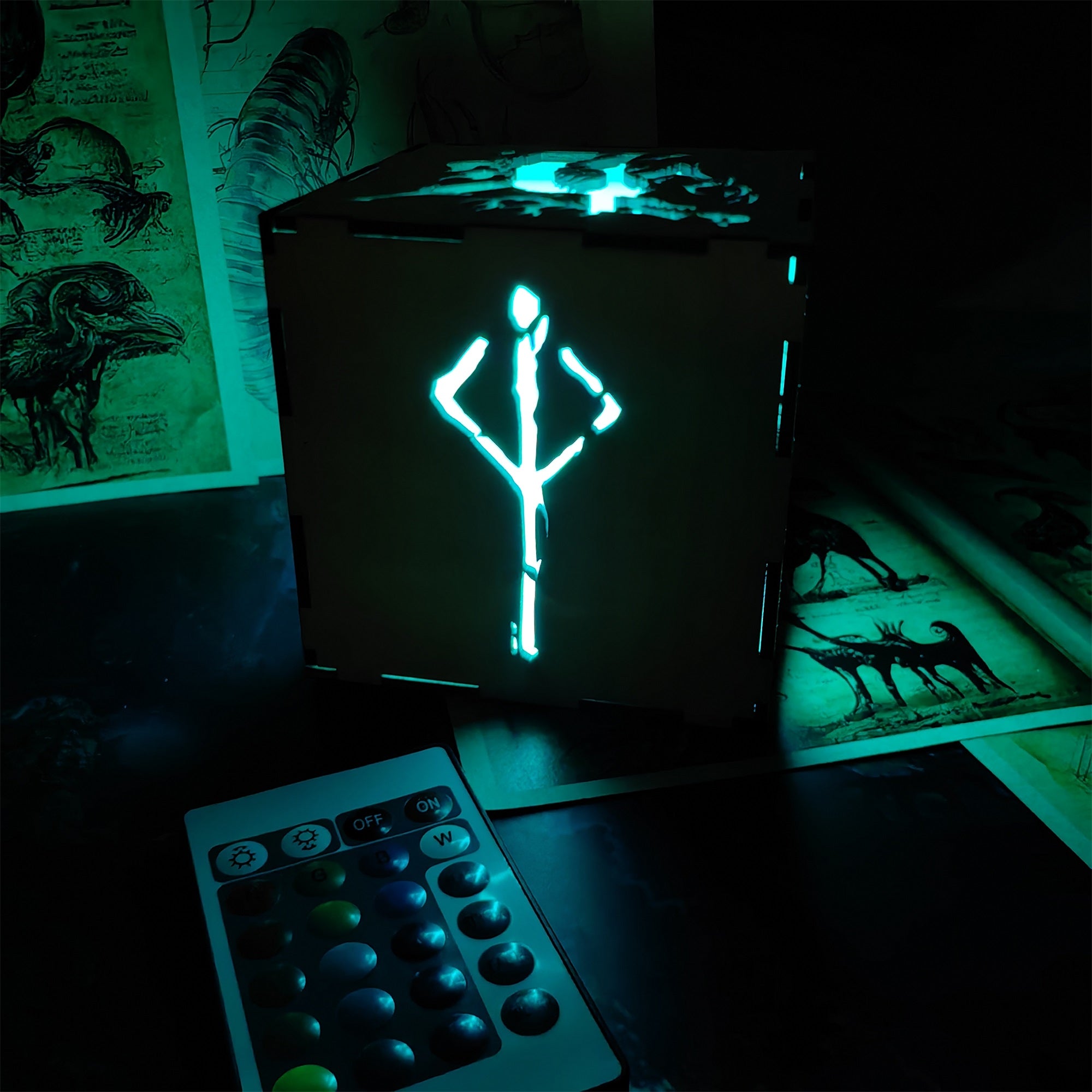 Hunter And Doll Cameos Night Light Room Decor - Tophatter Daily Deals