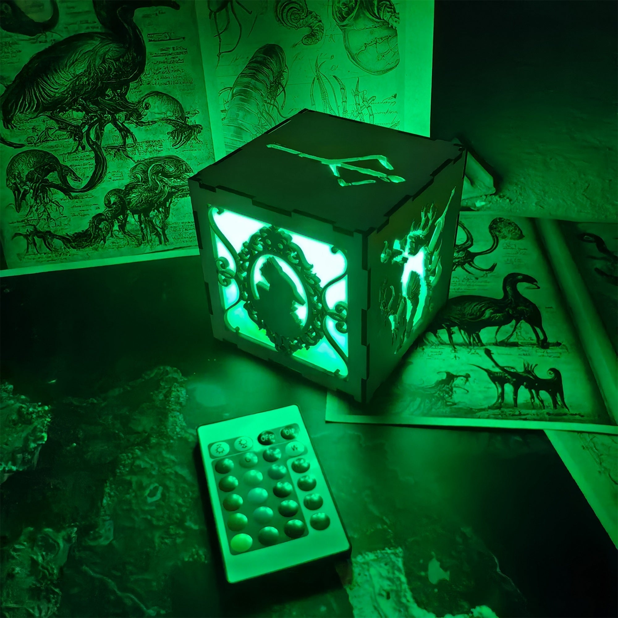 Hunter And Doll Cameos Night Light Room Decor - Tophatter Daily Deals