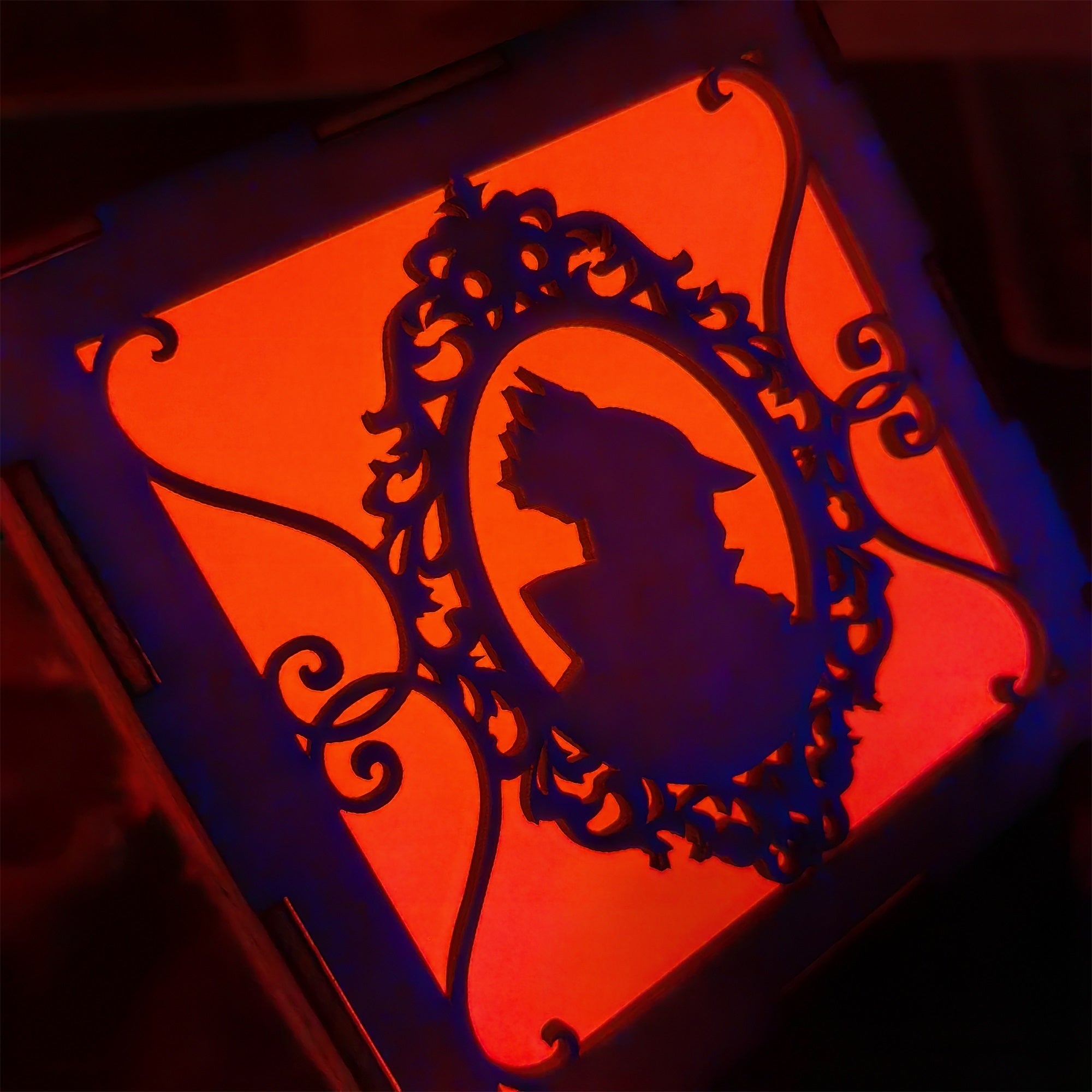 Hunter And Doll Cameos Night Light Room Decor - Tophatter Daily Deals