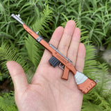 Miniature Metal Hunting Rifle 17CM/6.7" Hunting Rifle Only - Tophatter Daily Deals