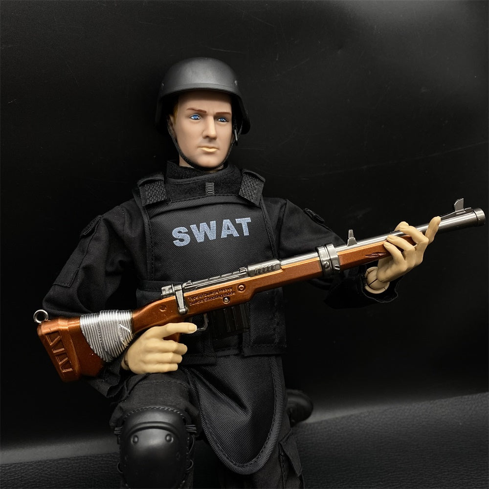 Miniature Metal Hunting Rifle 17CM/6.7" - Tophatter Daily Deals