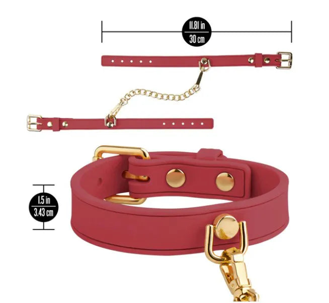 Temptasia Ardor – Silicone Wrist and Ankle Restraints Set > Bondage Gear > Restraints - Tophatter Daily Deals