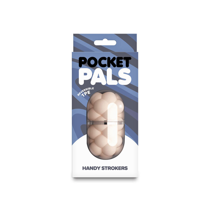 Pocket Pals Bubbles Mini Stroker – Travel-Friendly Reversible TPE Stroker > Sex Toys For Men > Masturbators Cup - Tophatter Daily Deals