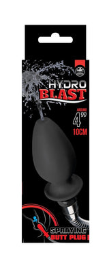 Hydro Blast 4 Inch Black Silicone Douche Butt Plug > Essentials > Douches - Tophatter Daily Deals