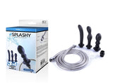 Hydro Series Splashy 3 Butt Plugs with Hose Kit Stainless Steel Spraying Anal Douche Set > Essentials > Douches - Tophatter Daily Deals
