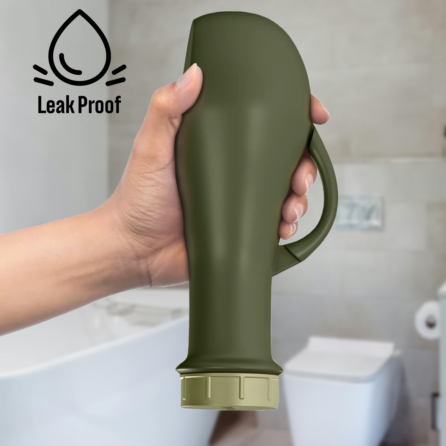 Portable Urinal Bottle – Travel Wee Bottle for Men & Women, Ideal for Car & Camping Sports & Outdoor - Tophatter Daily Deals