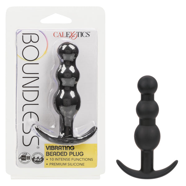 Boundless Vibrating X5 Beaded Curve Plug > Anal Range > Butt Plugs - Tophatter Daily Deals