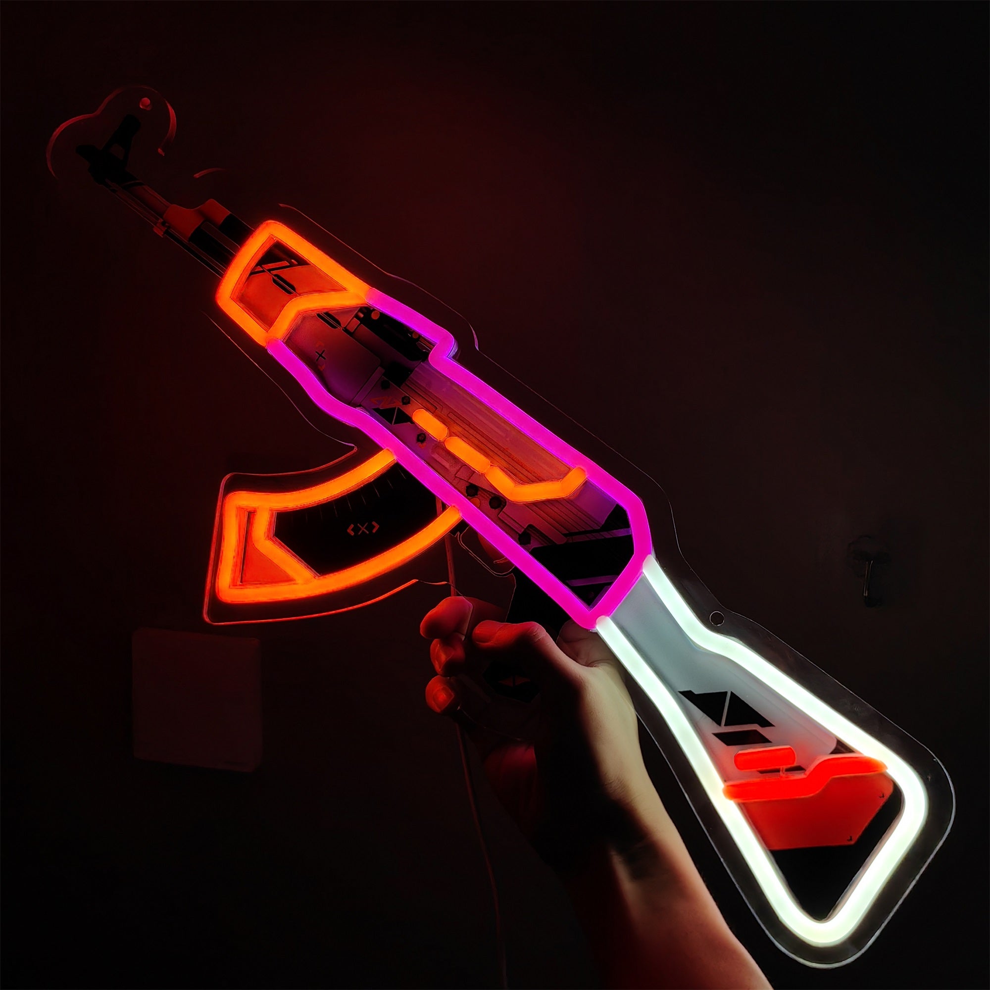 AK47Asiimov Rifle Neon Light Wall Decor - Tophatter Daily Deals