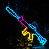 M4A1-S Hyper Beast Rifle Neon Light Wall Decor - Tophatter Daily Deals