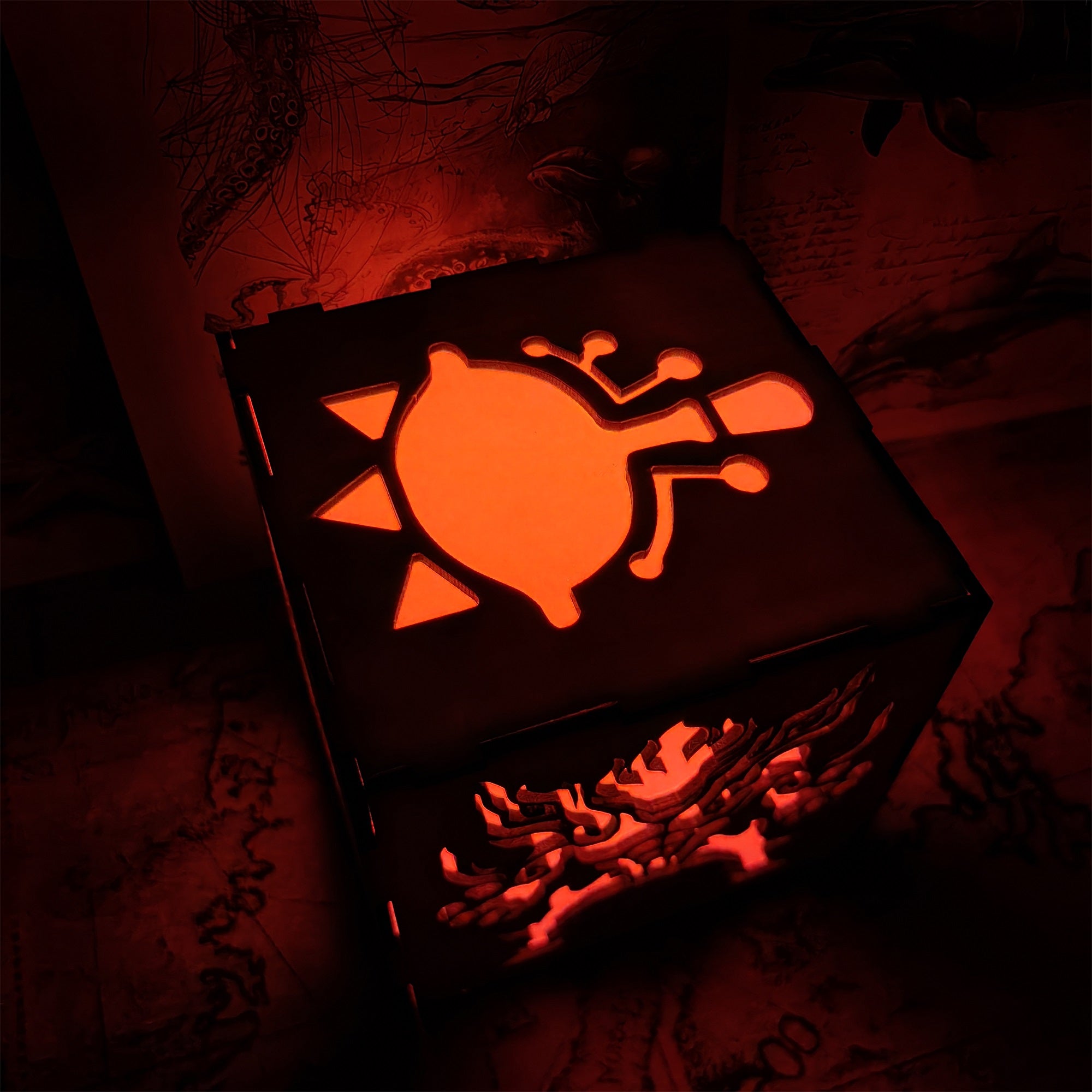 Link Master Icon Wooden Cube Light Game Desk Decor - Tophatter Daily Deals