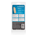 Smooth 3 Inch Ivory Latex Penis Extension with Roll Down Sleeve > Sex Toys For Men > Penis Sleeves - Tophatter Daily Deals