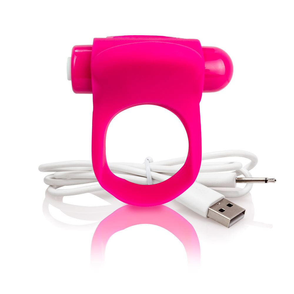 Charged You-Turn Plus – Rechargeable Vibrating Cock Ring > Cock Ring > Vibrating - Tophatter Daily Deals