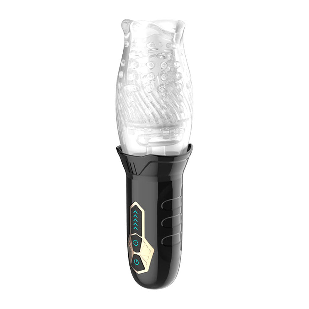 Adam & Eve Adam's Gawk Gawk – USB Rechargeable Rotating Masturbator > Sex Toys For Men > Masturbators > Vibrating - Tophatter Daily Deals