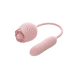 Adam & Eve Thrust & Tickle Rose Vibrator – USB Rechargeable Flickering Thrusting Vibrator > Sex Toys For Ladies > Rose Stimulators - Tophatter Daily Deals