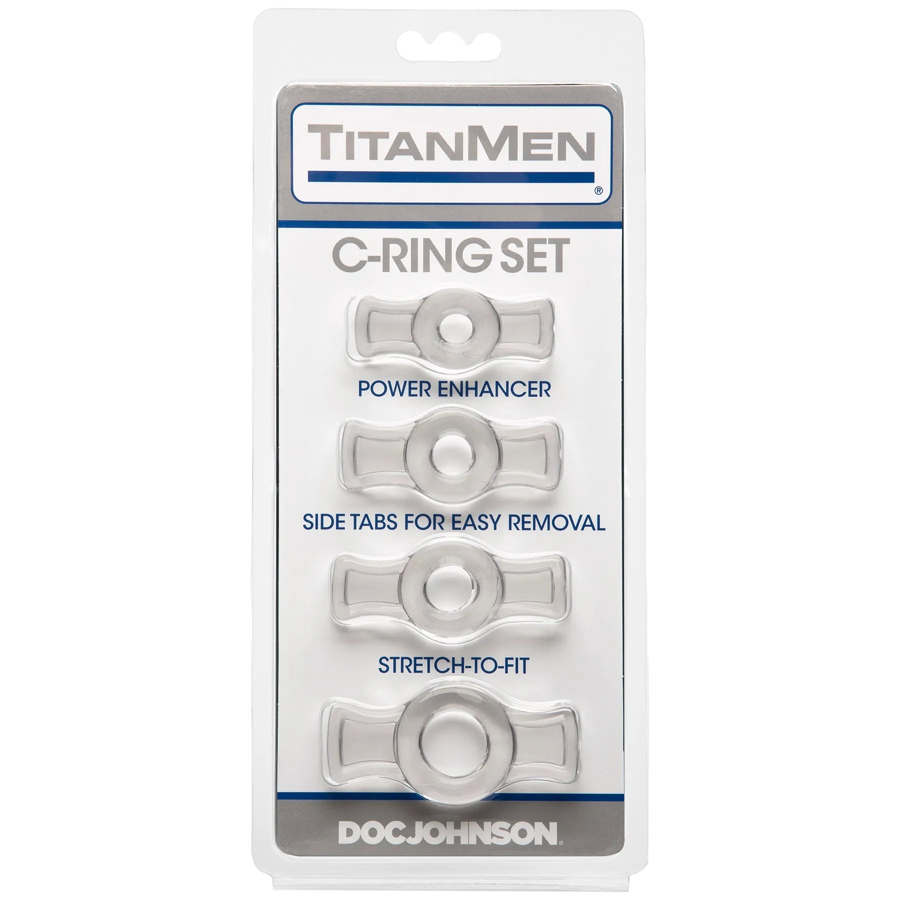 Titanmen Cock Ring Set (Black) – Stretchable Cock Rings Set > Cock Ring > Sets - Tophatter Daily Deals