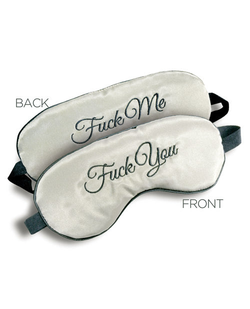 Fuck Me/Fuck You Mask Blindfolds - Tophatter Daily Deals