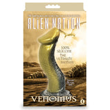 Alien Nation Venomus 8.5 Inch (Silver Gold) Fantasy Silicone Dong > Dildos > Fantasy - Tophatter Daily Deals