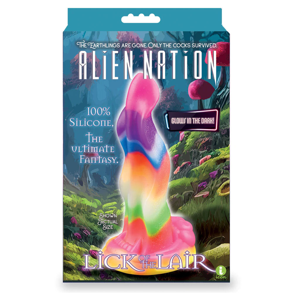 Alien Nation Lick of the Lair (Glow in the Dark) – 6.5 Inch Fantasy Dong > Dildos > Fantasy - Tophatter Daily Deals