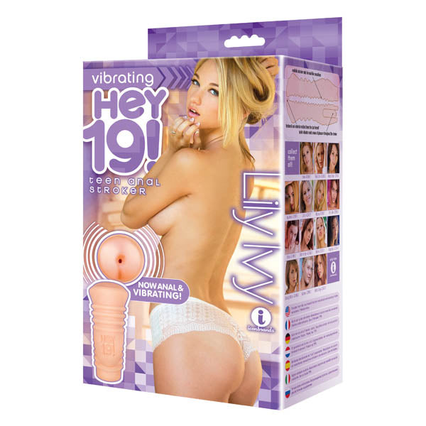 Hey 19 Lilly Ivy Teen Vibrating Anal Masturbator > Sex Toys For Men > Masturbators > Pornstar - Tophatter Daily Deals