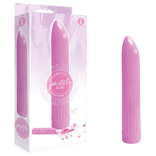 The 9's Pastel Vibes (Rose) – Waterproof 7 Inch Vibrator > Vibrators > Standard Vibrators - Tophatter Daily Deals